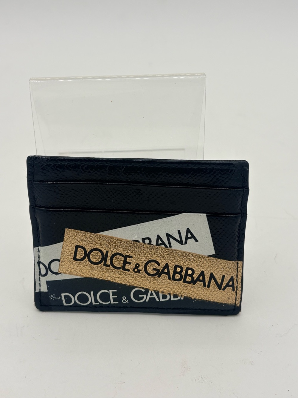 Dolce & Gabbana Logo Tape Card Holder